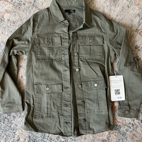 1822 Denim Jackets & Blazers - Green Utility Jacket